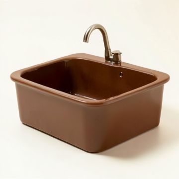 36 '' L X 19 '' W Farmhouse/Apron Kitchen Sink (synthetic illustration; no displayed measurements)