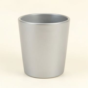 Silver Wave Waste Basket (synthetic illustration; no displayed measurements)