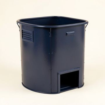 Vale Arc Closed Garden Compost Bin - Navy (synthetic illustration; no displayed measurements)