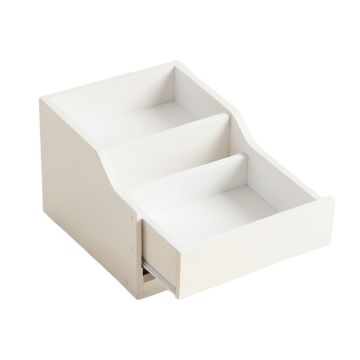 Summit Branch Empty Coffee-Station Organizer - White
