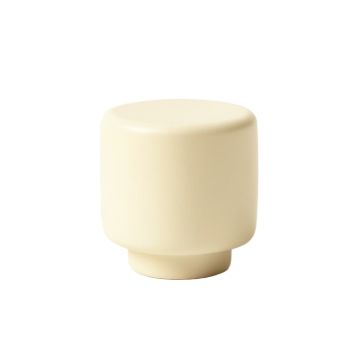 Laurel Bend Cabinet Knob Without Packaging - Cream