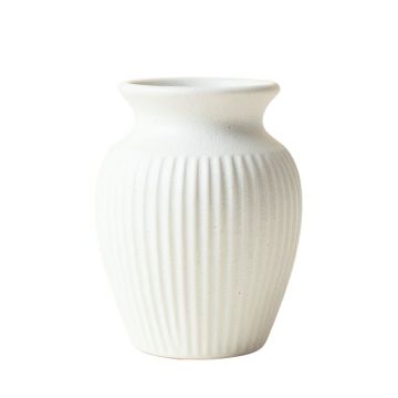 Shore Bridge Empty Decorative Vase - White