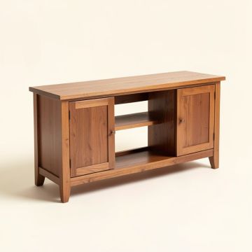 Thaddeus 50 '' Solid Wood Console Table (synthetic illustration; no displayed measurements)