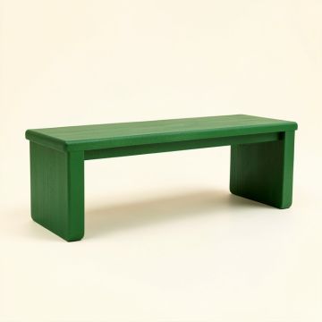 Dawn Crest Indoor Bench - Green (synthetic illustration; no displayed measurements)