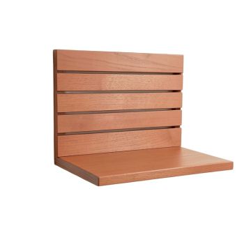 Pine Bend Wall-Mounted Entryway Organizer Shelf - Terracotta