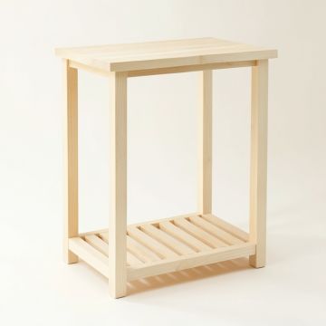 Vale Crossing Freestanding Laundry Folding Counter - Ivory (synthetic illustration; no displayed measurements)