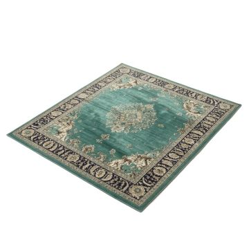 Oriental Teal Indoor/Outdoor Area Rug