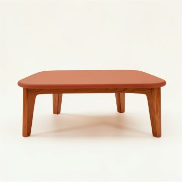 Field Falls Coffee Table - Terracotta (synthetic illustration; no displayed measurements)