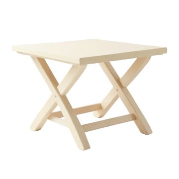 Olive Arc Patio Table - Cream