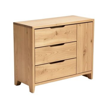 Waterbury 58 '' Wide 3 Drawer Rubberwood Sideboard