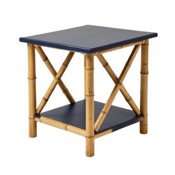 Harbor Edge Side Table - Navy (synthetic illustration; no displayed measurements)