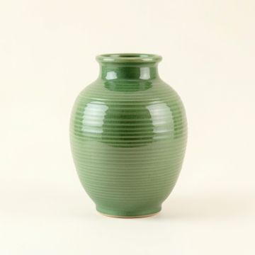Vale Brook Empty Decorative Vase - Green (synthetic illustration; no displayed measurements)