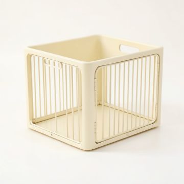 Birch Dell Empty Furniture-Style Pet Crate - Cream (synthetic illustration; no displayed measurements)