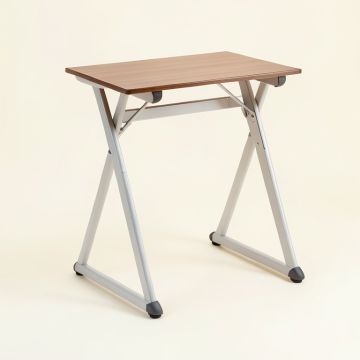 Computer Ladder Desk With Tiltable Desktop (synthetic illustration; no displayed measurements)