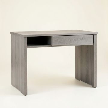 Moss Crest Writing Desk - Gray (synthetic illustration; no displayed measurements)