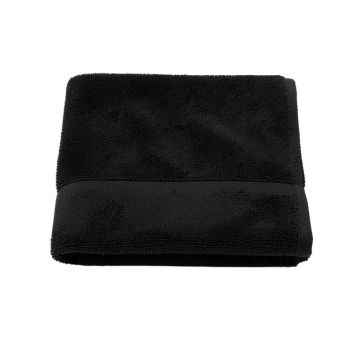 Maple Crossing Bath Towel - Black