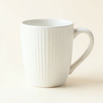 Olive Bridge Ceramic Mug - White (synthetic illustration; no displayed measurements)