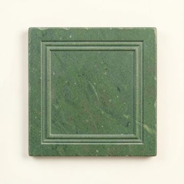 Hill Crossing Uninstalled Square Decorative Tile - Green (synthetic illustration; no displayed measurements)