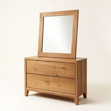 Jewelry Armoire With Mirror (synthetic illustration; no displayed measurements)