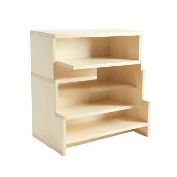 Willow Bluff Desktop Shelving Unit - Ivory