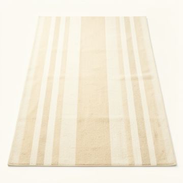 Spruce Bridge Rectangular Area Rug - Cream (synthetic illustration; no displayed measurements)