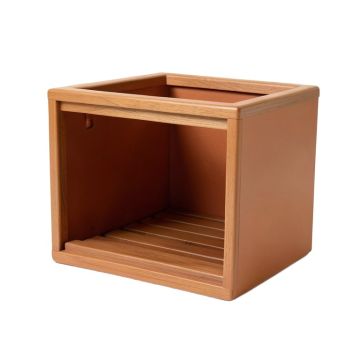 Birch Brook Empty Furniture-Style Litter Enclosure - Terracotta