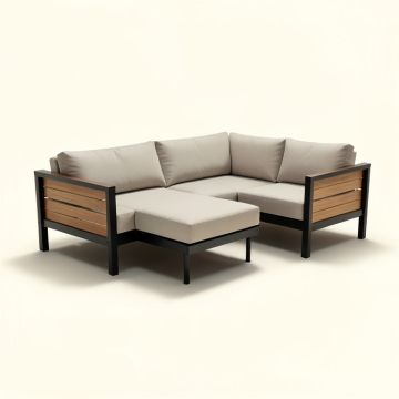 Desiah Patio Sectional With Cushions (synthetic illustration; no displayed measurements)