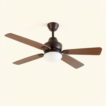 4 - Blade Standard Ceiling Fan (synthetic illustration; no displayed measurements)