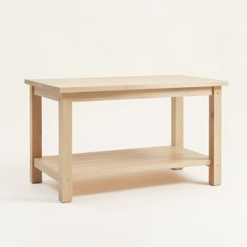 Hazel Branch Empty Workshop Workbench - Beige (synthetic illustration; no displayed measurements)