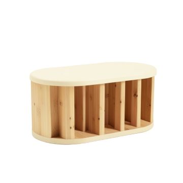 Brook Brook Shoe Storage Bench - Cream