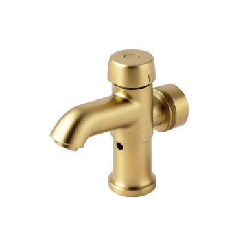 Lavatory Single Hole Bathroom Faucet With Drain Assembly