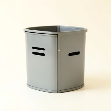 Aspen Crossing Closed Garden Compost Bin - Gray (synthetic illustration; no displayed measurements)