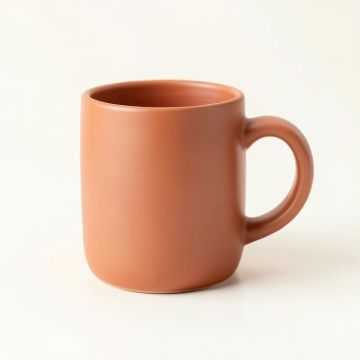 Harbor Dale Ceramic Mug - Terracotta (synthetic illustration; no displayed measurements)