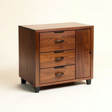 Abdirahman 47.2 '' Wide 4 Drawer Server (synthetic illustration; no displayed measurements)