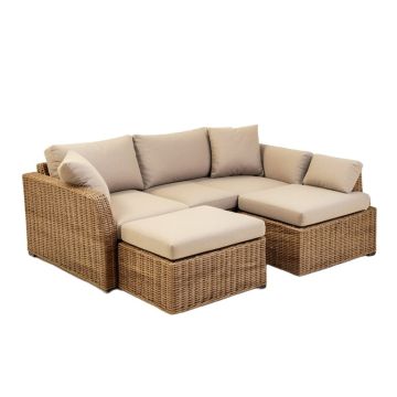Darielis Patio Sectional With Cushions