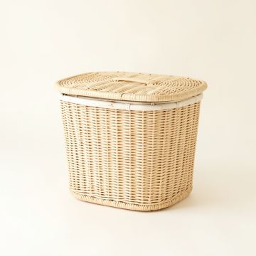 Spruce Canyon Laundry Hamper - White (synthetic illustration; no displayed measurements)