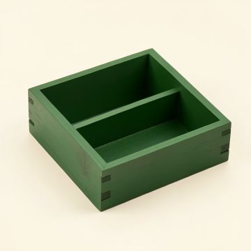 Reed Bend Empty Pantry Drawer Organizer Insert - Green (synthetic illustration; no displayed measurements)