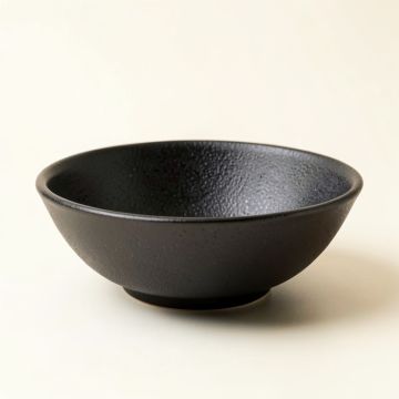 Linden Bridge Dining Bowl - Black (synthetic illustration; no displayed measurements)