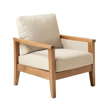 Annikah 26.8 '' Wide Linen Armchair