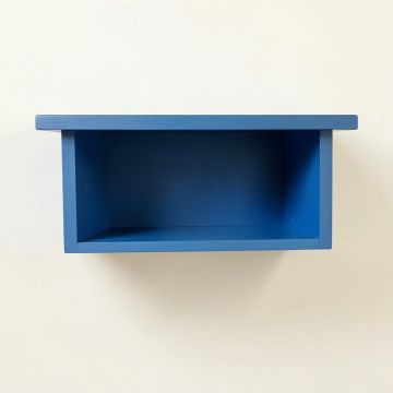 Laurel Bluff Wall-Mounted Shelf - Blue (synthetic illustration; no displayed measurements)