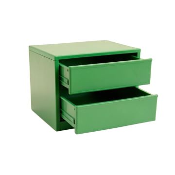 Dawn Bluff Small-Parts Storage Drawer Cabinet - Green