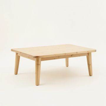 Juniper Branch Coffee Table - Beige (synthetic illustration; no displayed measurements)