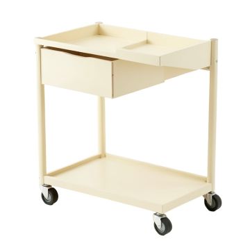 Oak Brook Empty Rolling Workshop Cart - Cream