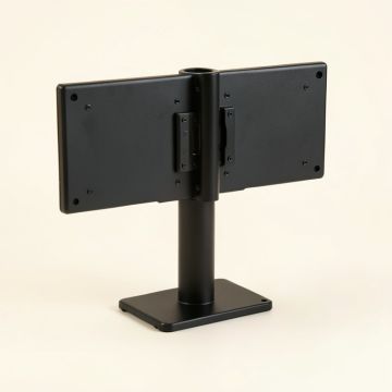 Quad Lcd Height Adjustable 4 Screen Heavy Duty Stand Monitor Mount (synthetic illustration; no displayed measurements)