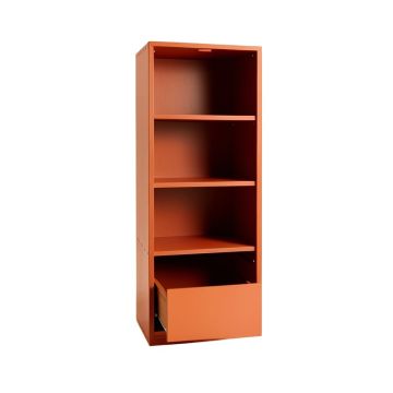 Fern Branch Narrow Cubby Tower - Terracotta