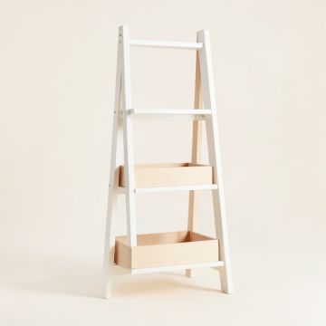 River Bluff Empty Vertical Garden Frame - White (synthetic illustration; no displayed measurements)