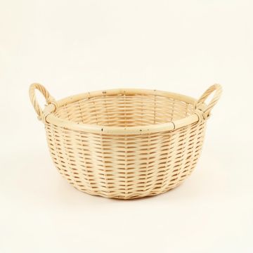 Reed Branch Empty Storage Basket - Ivory (synthetic illustration; no displayed measurements)