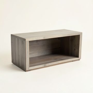 Reed Brook Shoe Storage Bench - Gray (synthetic illustration; no displayed measurements)