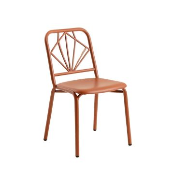 Wren Edge Dining Chair - Terracotta