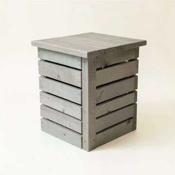 Flint Bend Closed Garden Compost Bin - Gray (synthetic illustration; no displayed measurements)